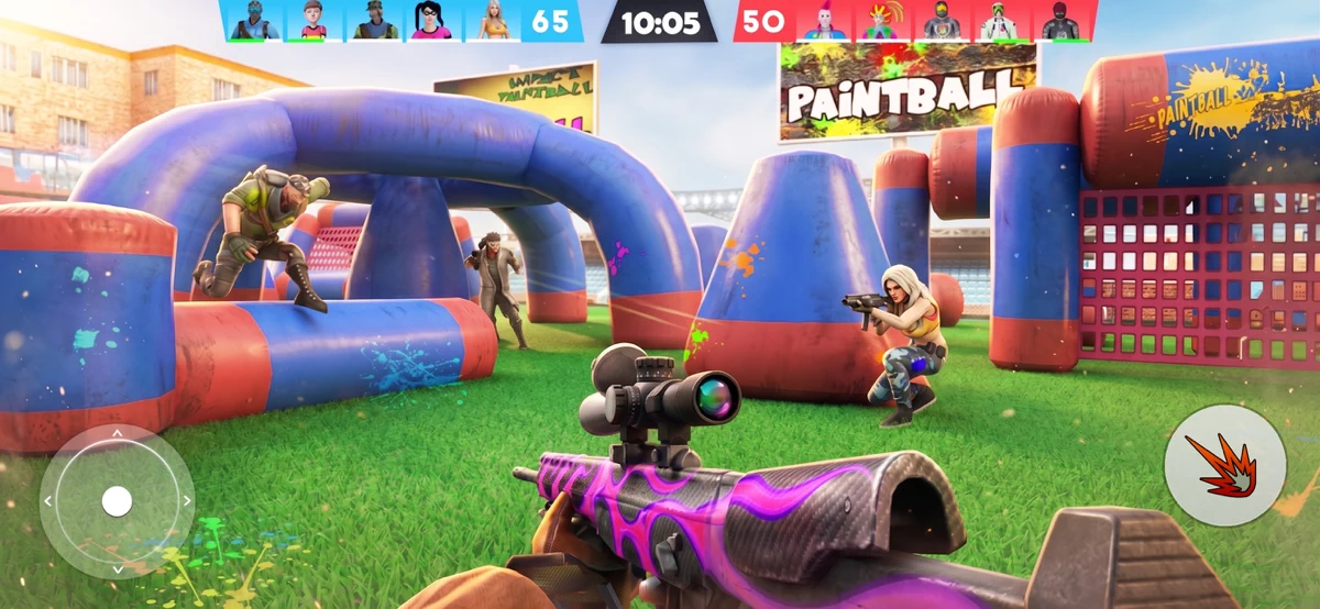 Paintball Shooting Team Strike screenshot 1