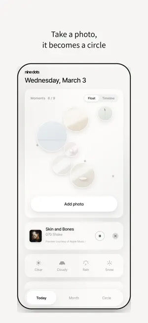 nine dots: a day in nine screenshot 2
