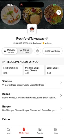 Rochford Takeaway screenshot