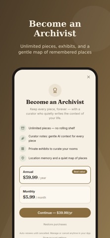 Vestige: Ephemeral Archive Screenshot 4 of 8