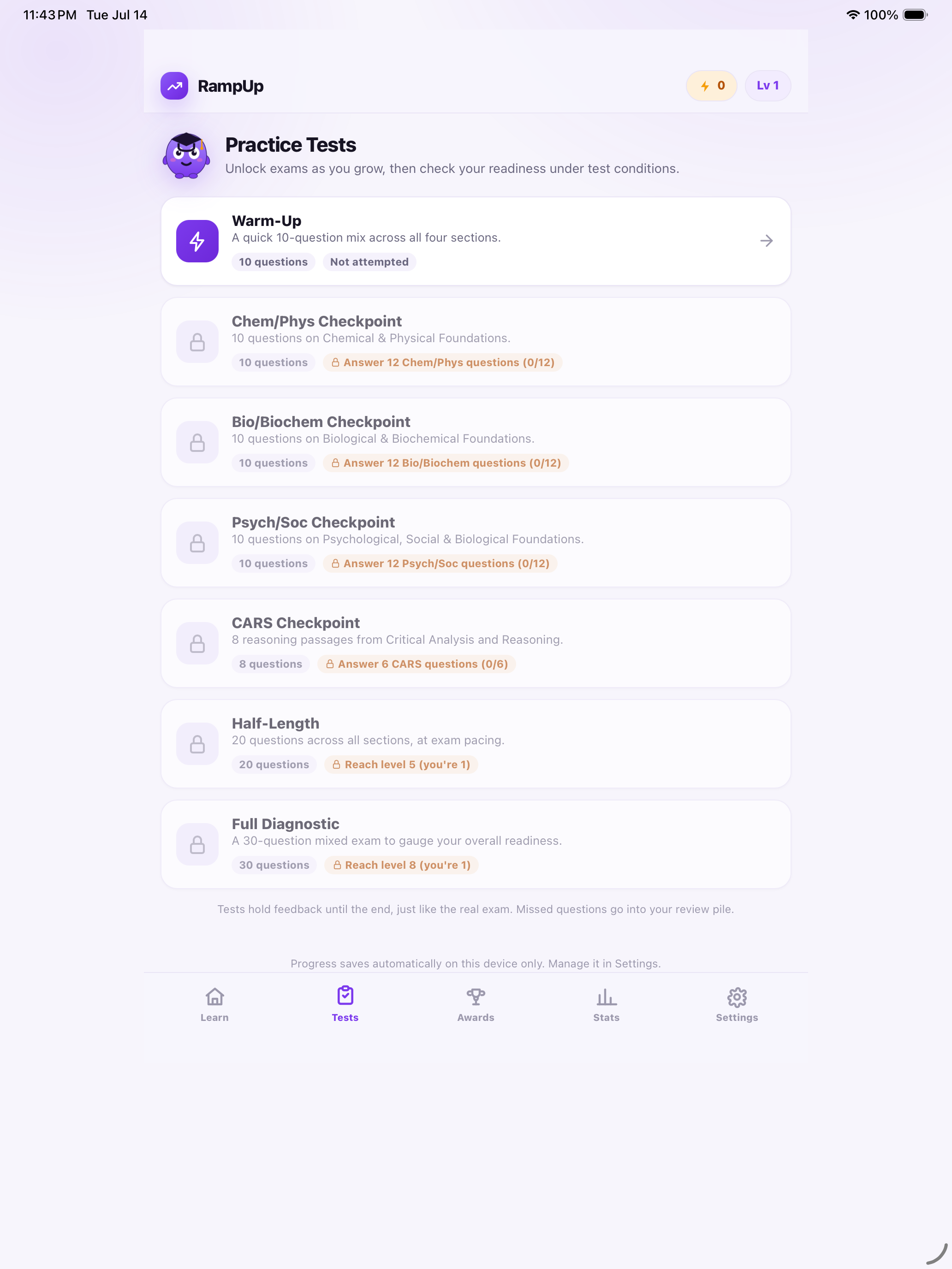 RampUp: MCAT Head Start screenshot 8