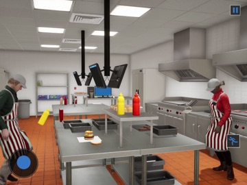 Fast Food Burger & Pizza Shop iPad screenshot