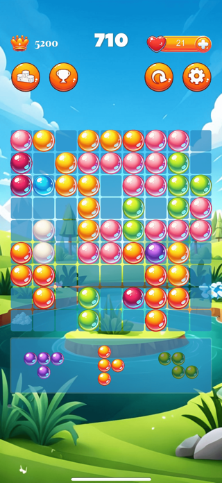 Bubble Cat Puzzle - Fun Relax Screenshot 1 of 3
