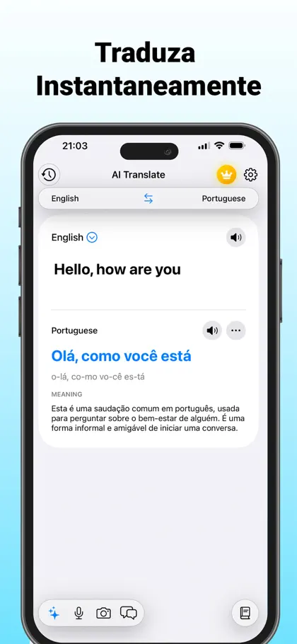 Live Translator & AI Translate ekran görüntüsü 3 / 6
