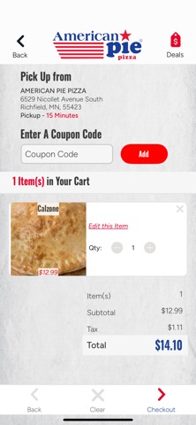 App screenshot