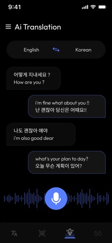 Ai Offline Voice Translator iPhone screenshot