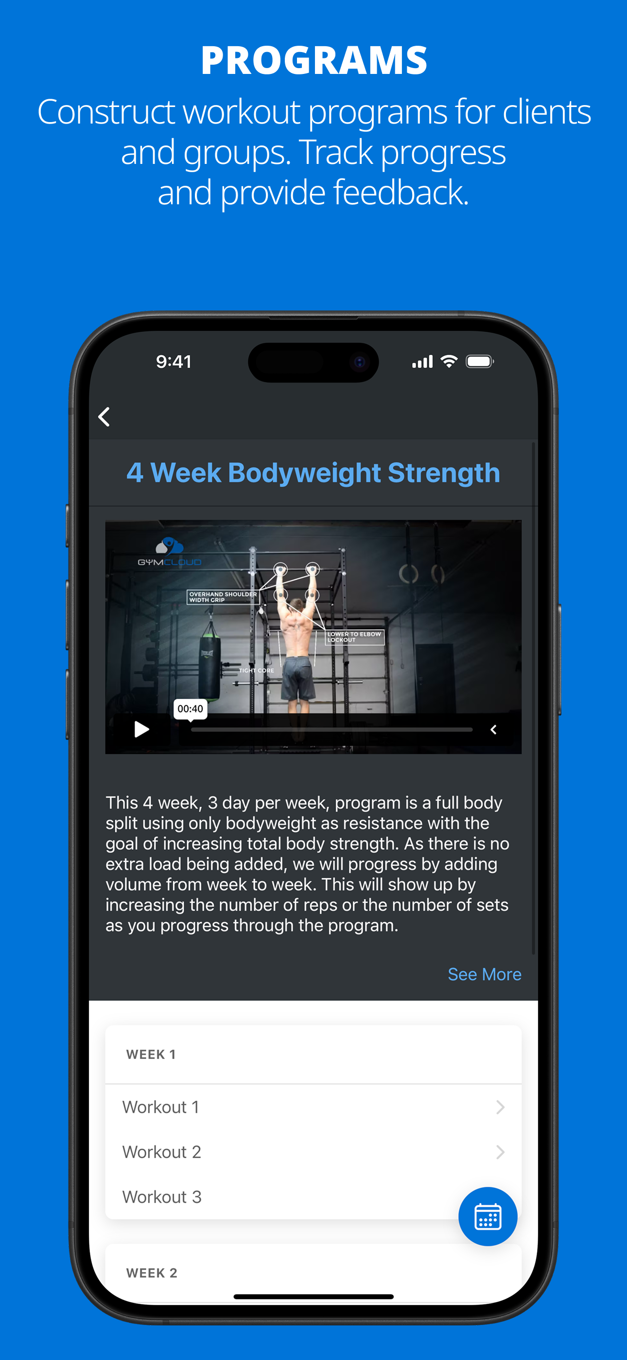 Training App (by GymCloud)