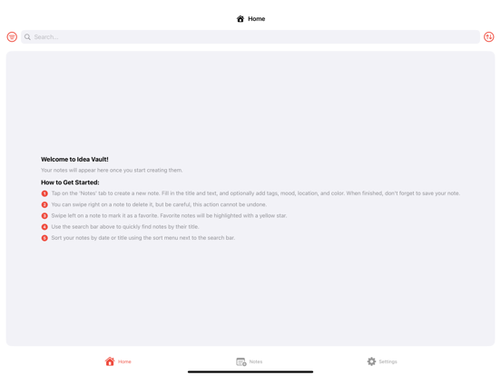 Idea Vault app screenshot 3