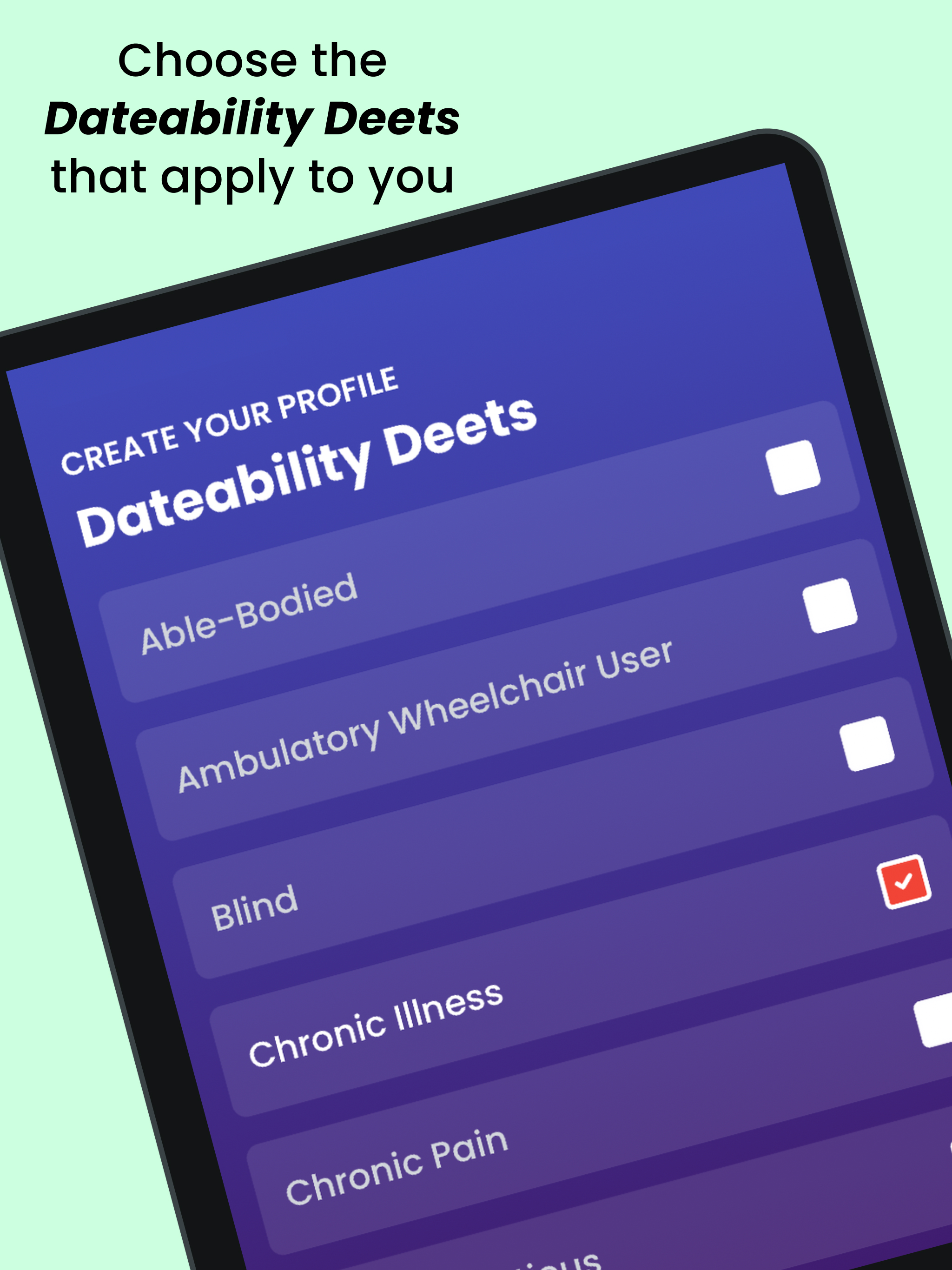 Dateability: Disabled Dating
