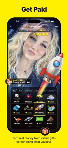C2 Live - Live Streaming iPhone screenshot