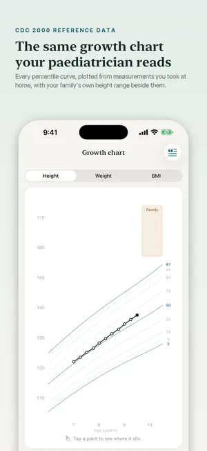 Vital Growth: Height Predictor screenshot 1