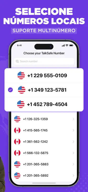 Text Now Phone Number:TalkSafe screenshot 3 of 6