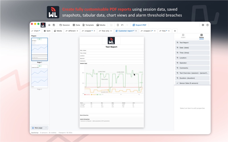 Watchlog Visualizer screenshot