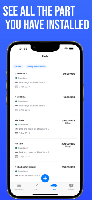 Car Chronicle Maintenance Log Screenshot 3 of 4