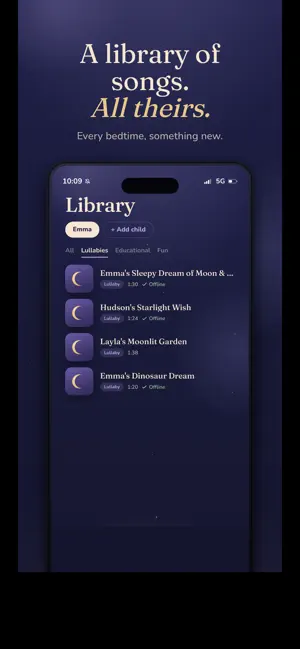 NightBuddy: kids songs screenshot 3