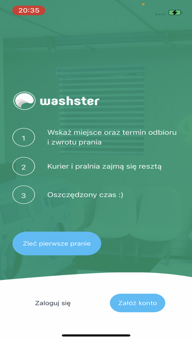 Screenshot #1 pour Washster pralnia