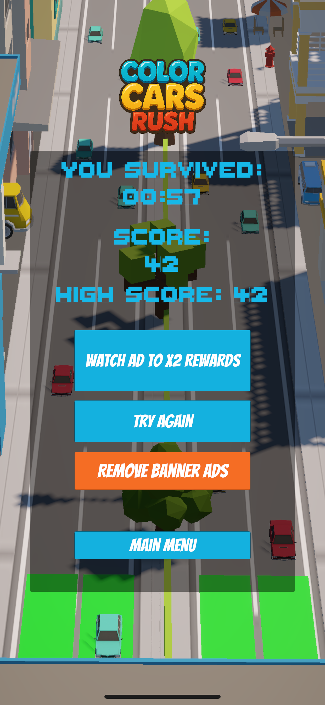 Color Cars: Rush