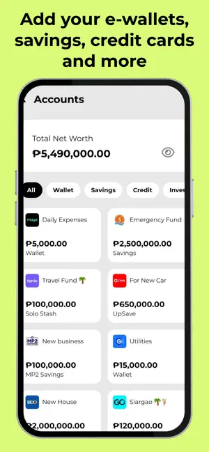 Lemoneyd – Finance Tracker iPhone screenshot 2