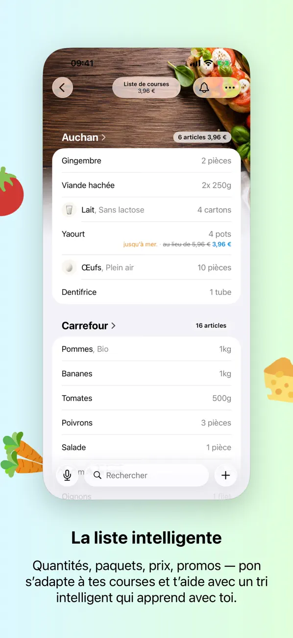 Screenshot #2 pour pon - Smart Shopping List