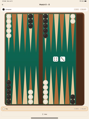 Gammonix: Backgammon Board iPad screenshot