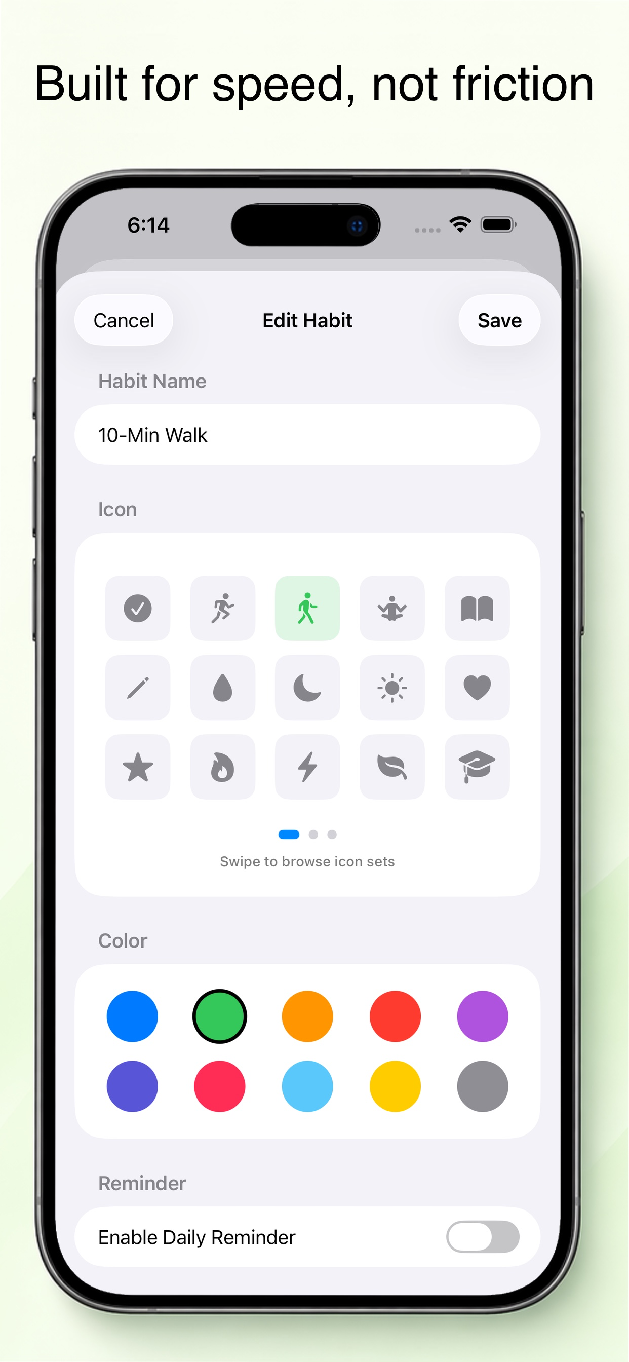 Fast Habit Tracker screenshot 3