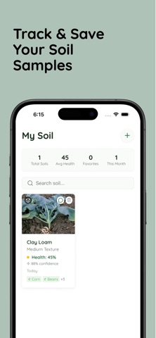 Soil Identifier: Analysis Test screenshot