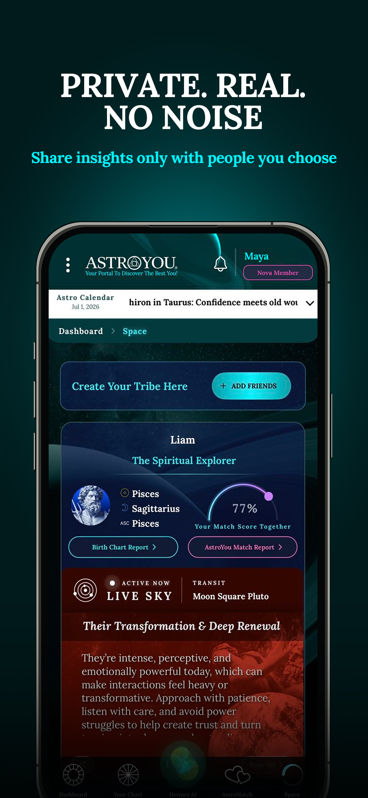 AstroYou Astrology Birth Chart screenshot 6