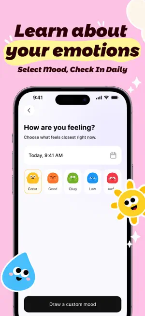 MoodFeel - Mood Tracker screenshot 2