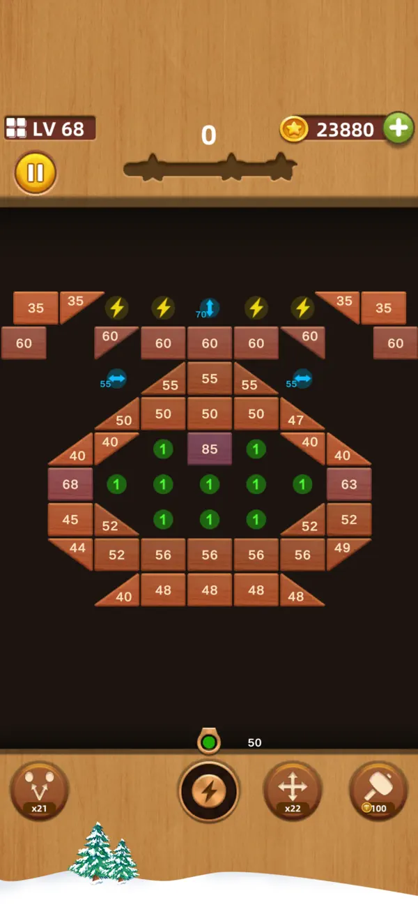 Screenshot #1 pour Bricks Breaker Relax