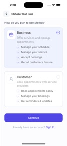 Meetbly: Booking & Scheduling screenshot