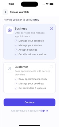 Meetbly: Booking & Scheduling screenshot 2