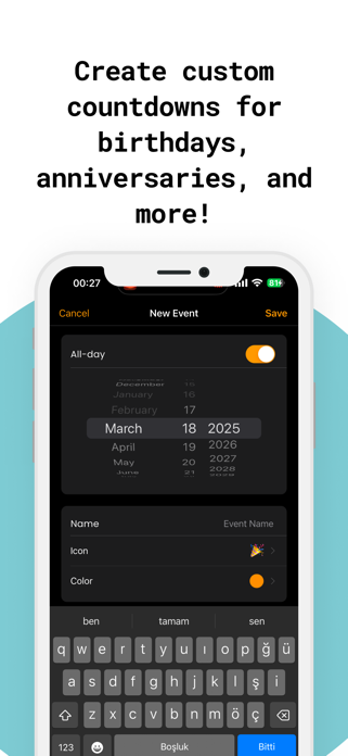 Days Countdown: Event,Birthday Screenshot 6 of 6