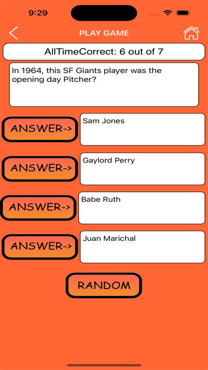 Trivia Game for SF Giants fans screenshot-7
