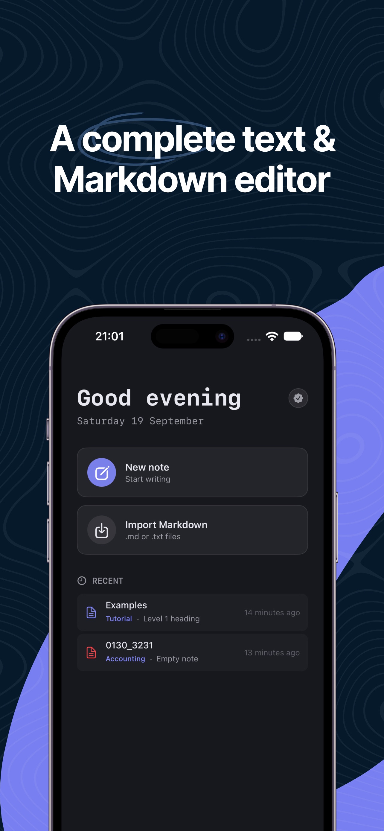 Screenshot 1 of Markdownator
