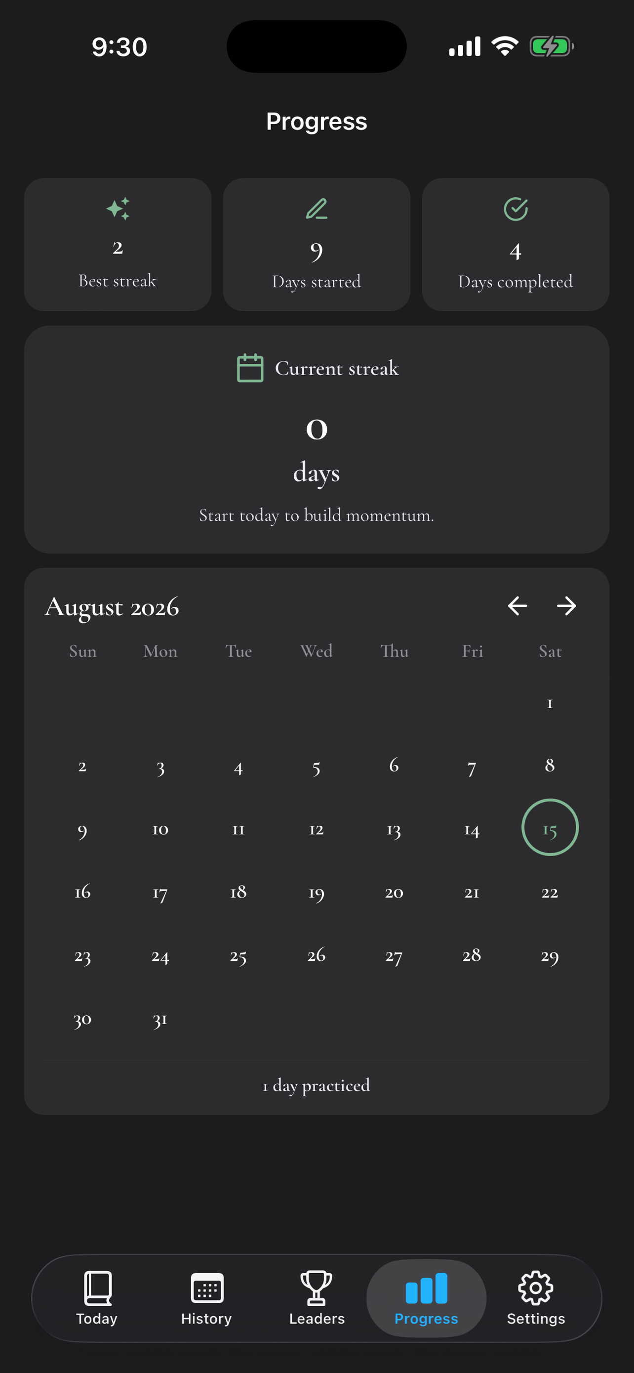 One-Line Journal screenshot 6