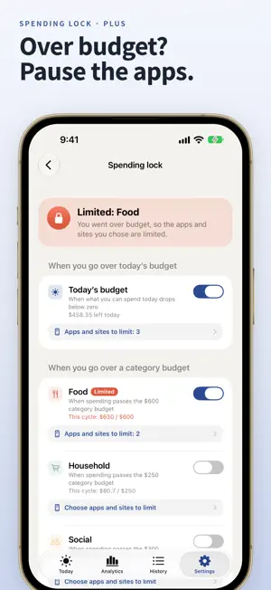 Spendable Today: Daily Budget screenshot 3