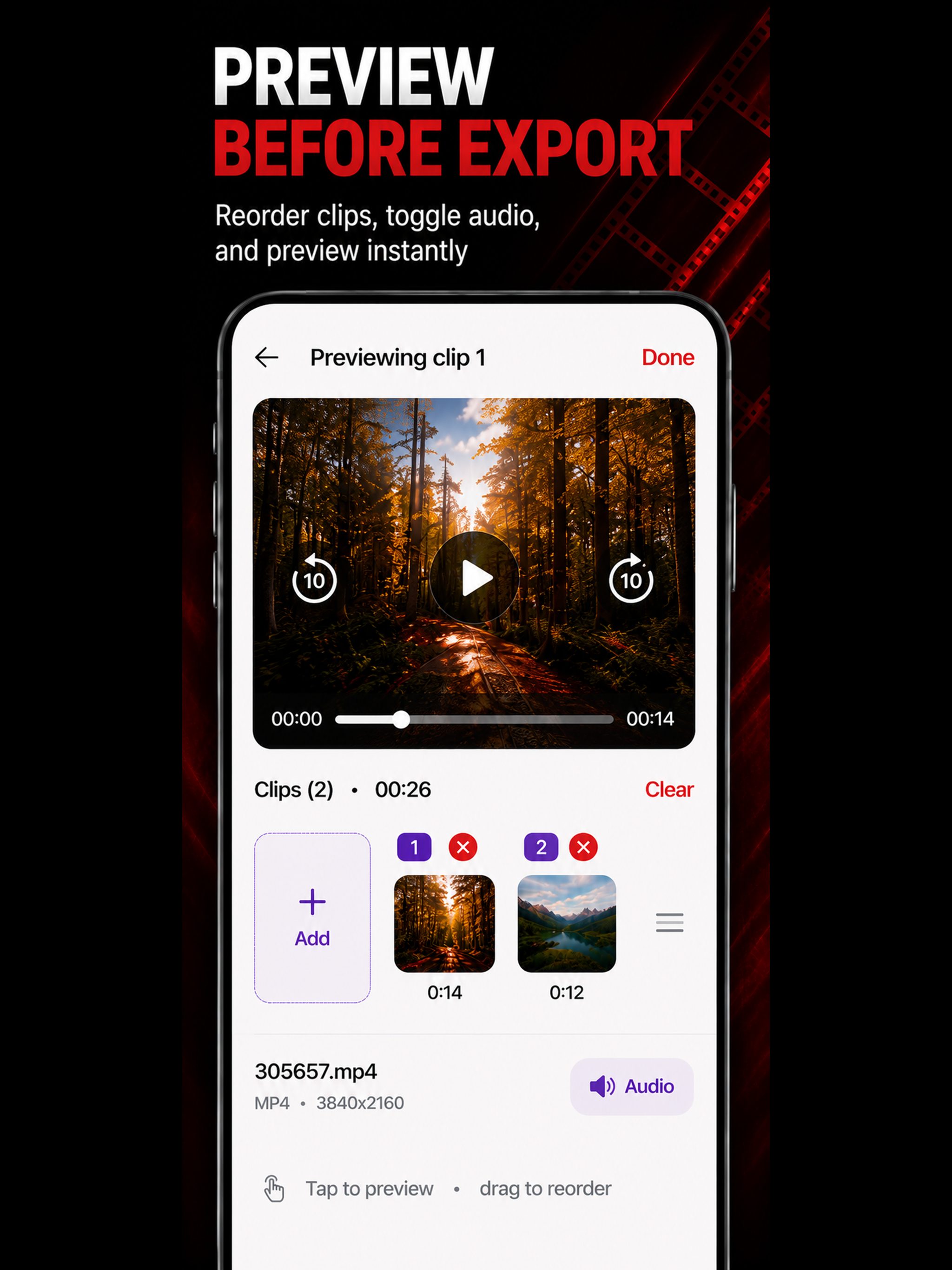 Video Cutter and Merger Pro screenshot 16