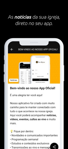 Igreja Paz e Reino iPhone screenshot