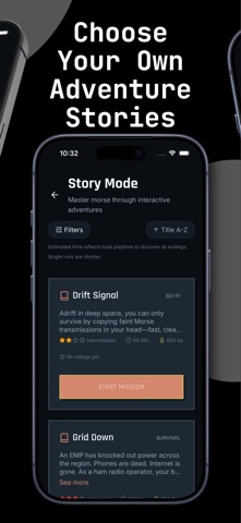 MorseForge iPhone screenshot
