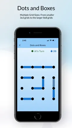 Dots and Boxes - Friends or AI iPhone image 4