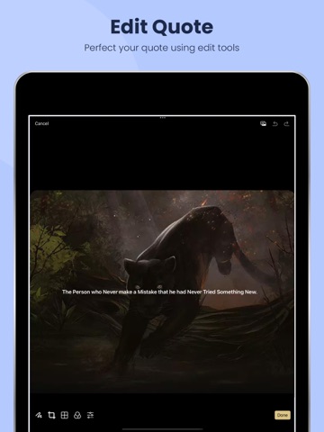 Status and Quotes for WhatsApp iPad screenshot