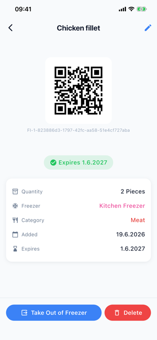 Freezer Inventory Screenshot 2 of 6