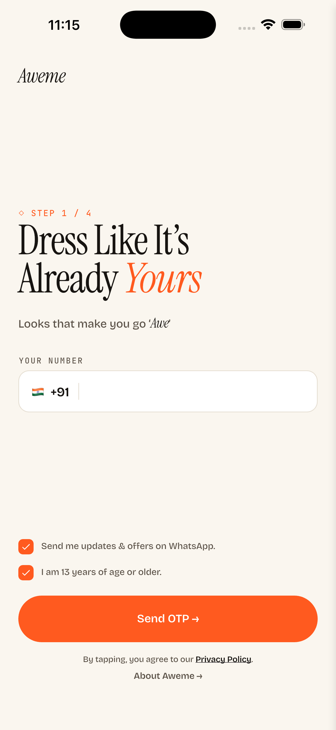 Aweme Fashion screenshot 4