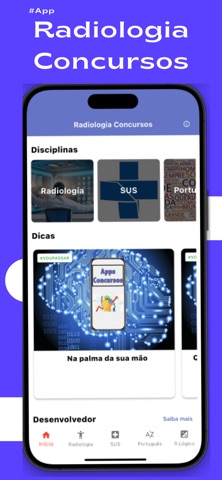 Radiologia Concursos app screenshot