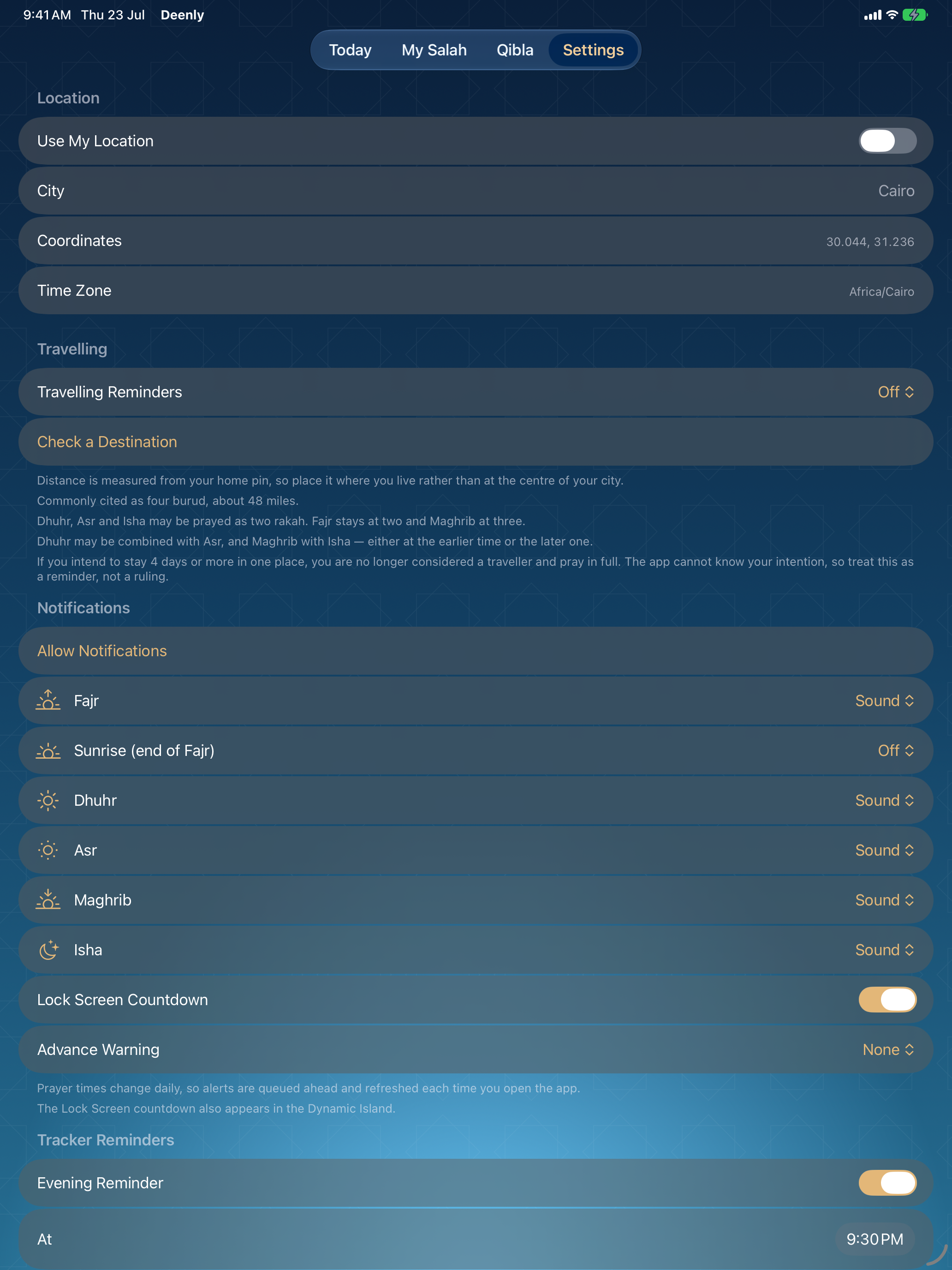 Salah Journey: Prayer Times screenshot 12