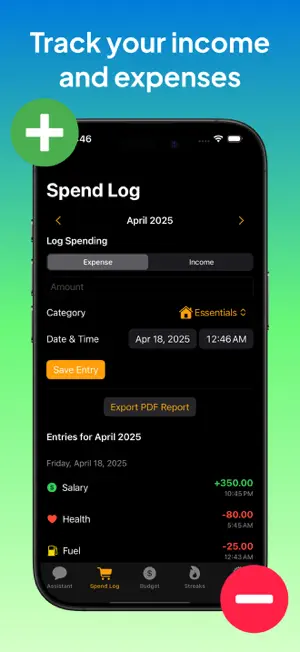 Spendo - Budget & Saving AI screenshot 3