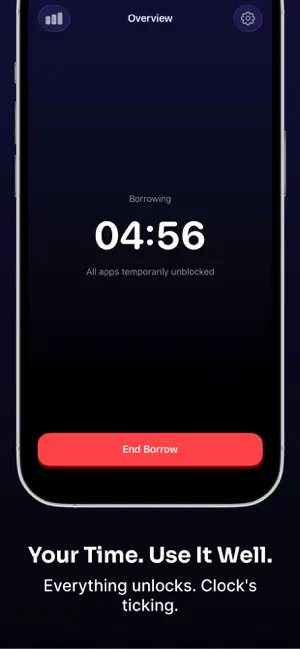 Borrow: Screen Time Control screenshot 4