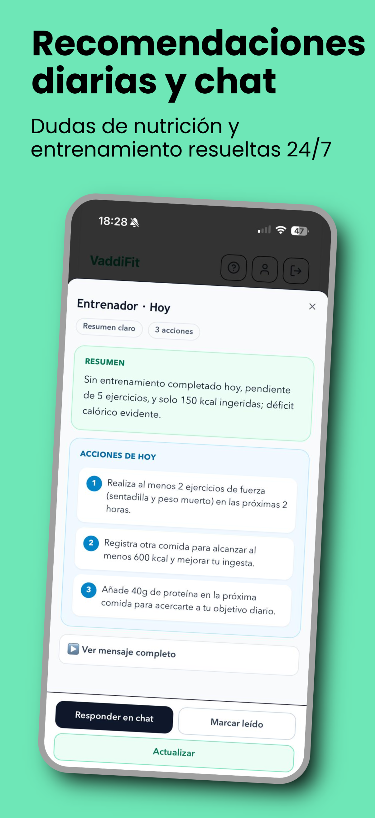 VaddiFit: Gimnasio y Dieta