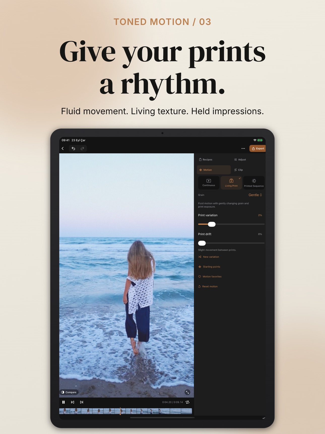 Screenshot 9 of Toned Motion: Video Filters