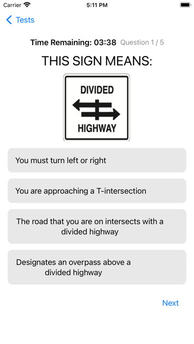 Pennsylvania Driving Test Prep iPhone screenshot 3 - Education app